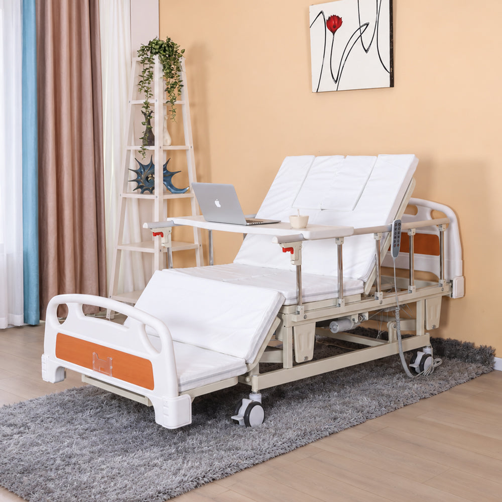 Jemeela Electric Nursing Bed with Latex Mattress for Home Care