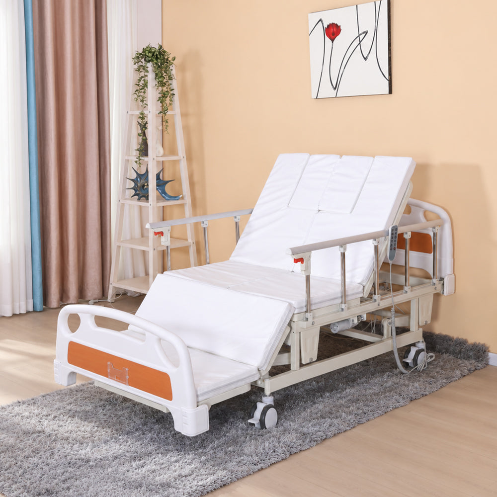 Jemeela Electric Nursing Bed with Latex Mattress for Home Care
