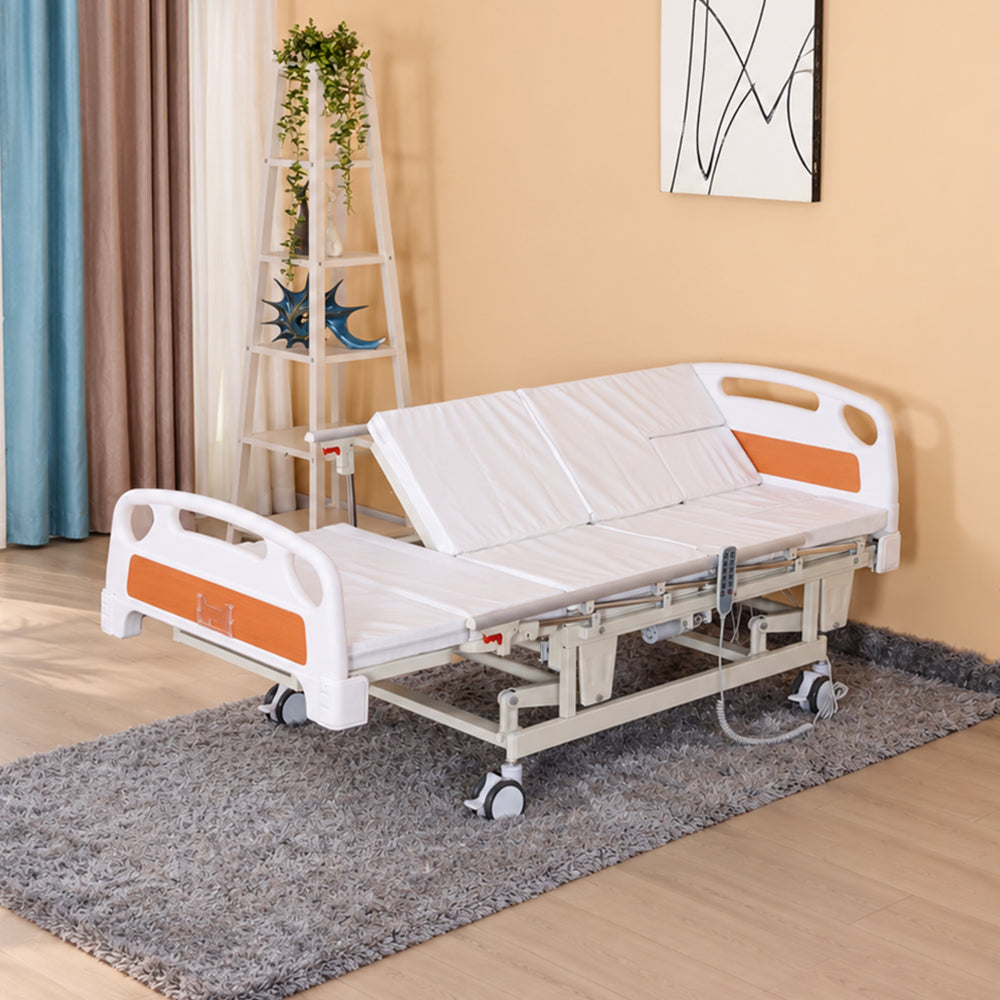 Jemeela Electric Nursing Bed with Latex Mattress for Home Care