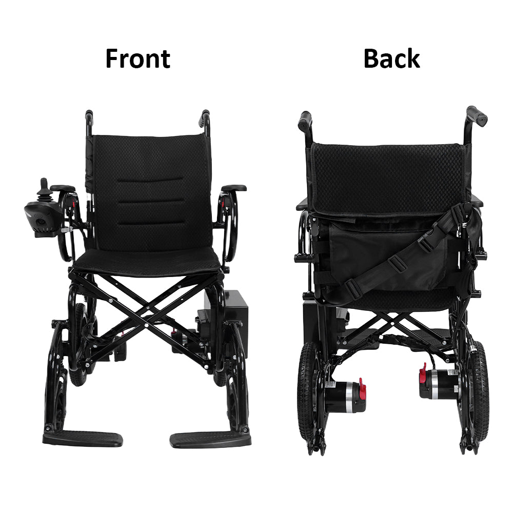 Jemeela N80012 Foldable and Portable Electric Wheelchair, 500W 24V 12A