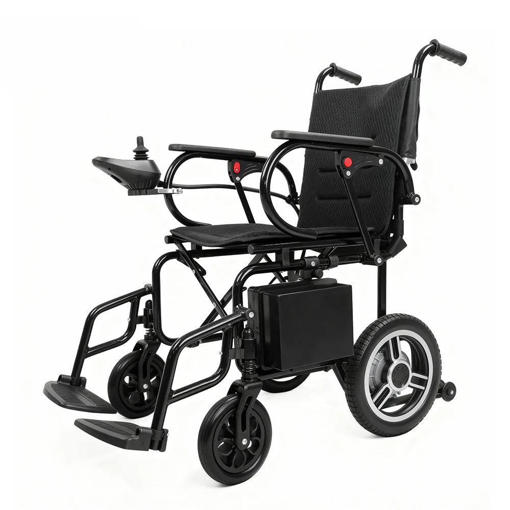 Jemeela N80012 Foldable and Portable Electric Wheelchair, 500W 24V 12A