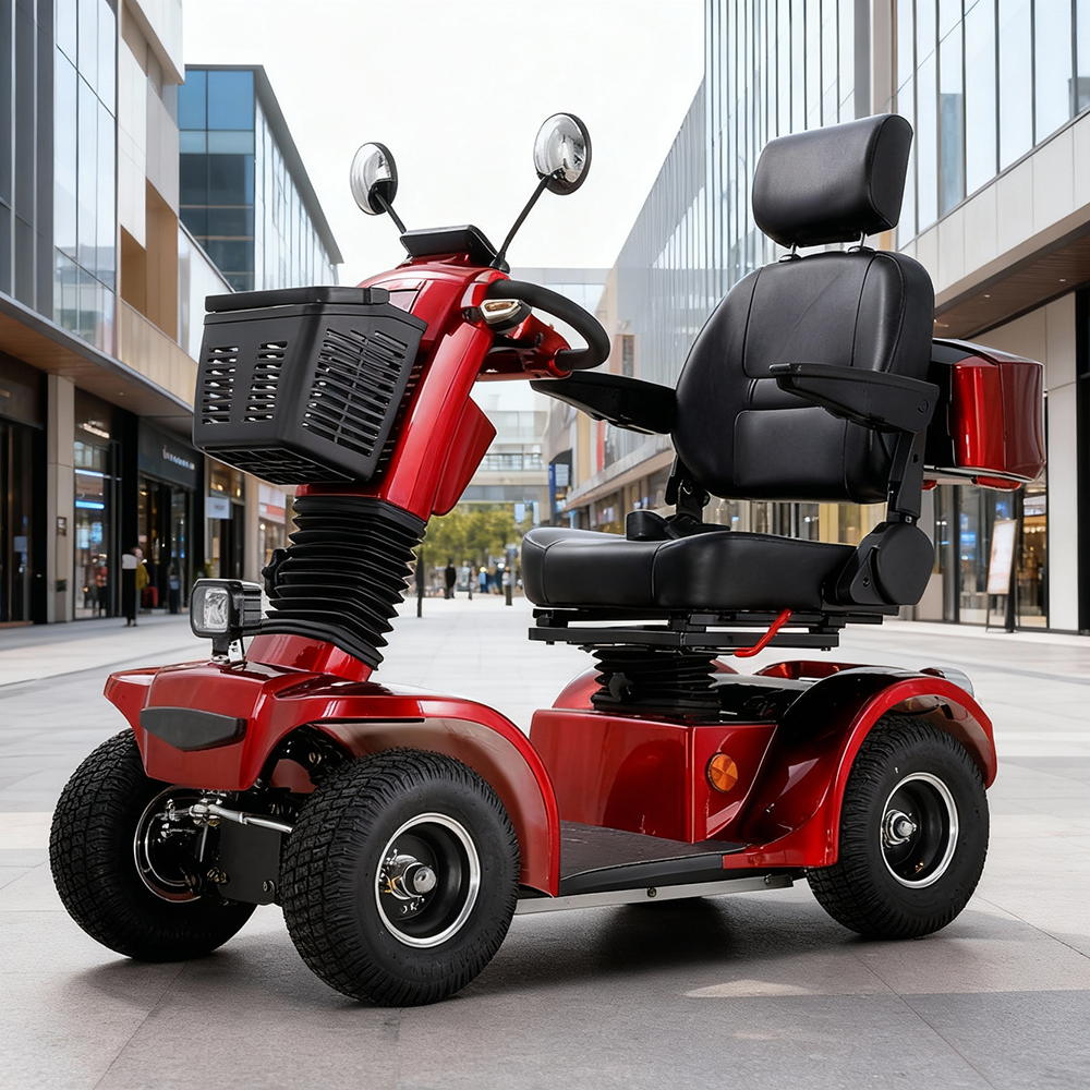 Jemeela Deluxe Mobility Scooter for Senior, 500W 48V Comfort Cruiser
