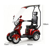 Eeeza Shield Mobility Scooter – 500W 60V20Ah with Canopy & Windshield