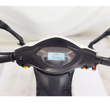 Eeeza Urban Comfort Scooter – 60V20Ah Three-Wheel Mobility with Rear Basket & Disc Brake System