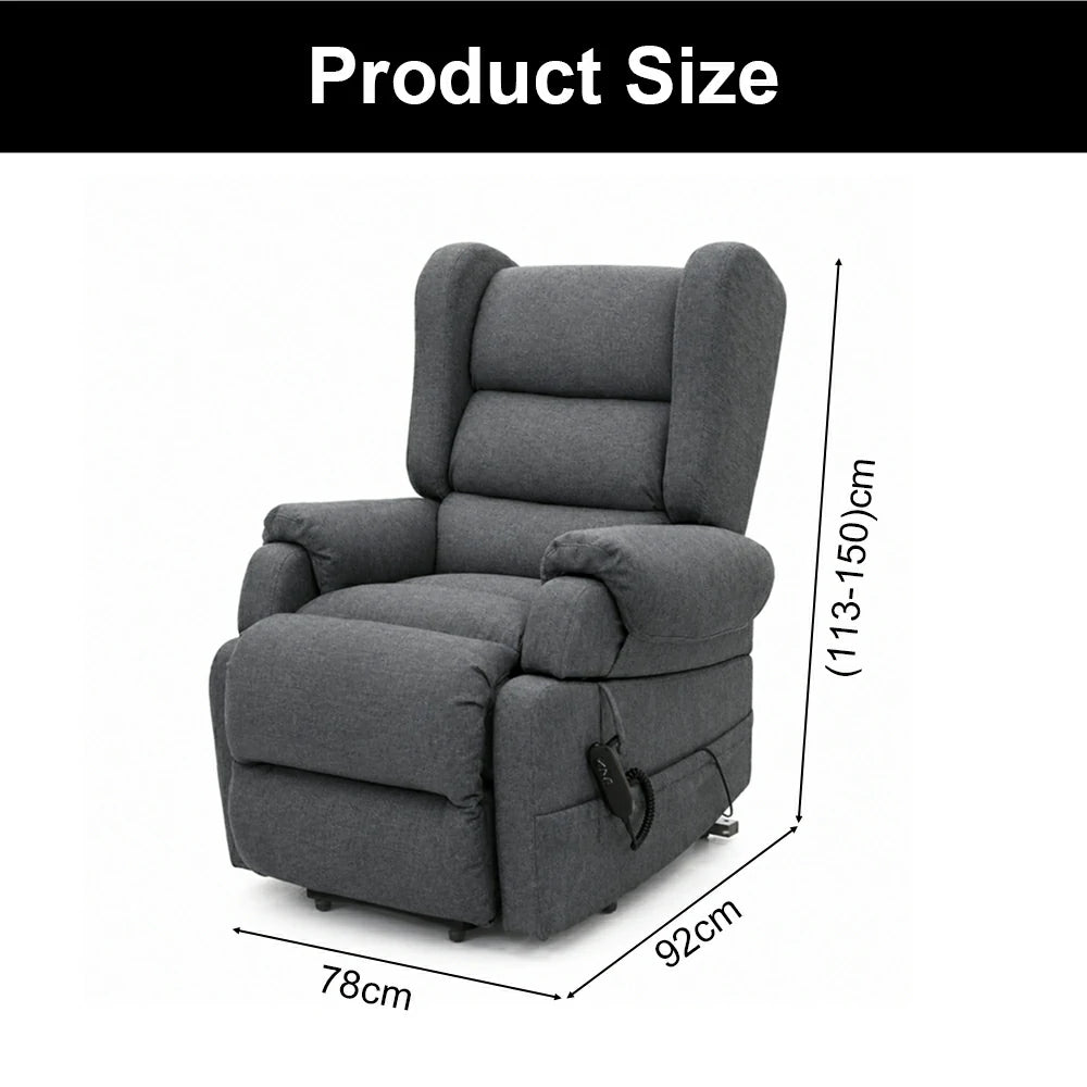 COMFORT CARE VIVA Lift Recliner with Dual-Motor, Max Load 155 kg