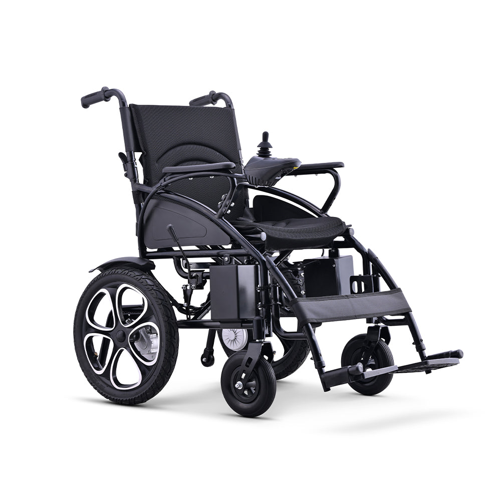 Jemeela 9000 Foldable Electric Wheelchair, Aluminum Alloy, 1-6km/h