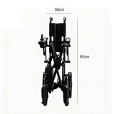 Eeeza N80012 Foldable and Portable Electric Wheelchair, 1–6 km/h