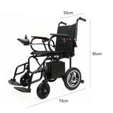 Eeeza N80012 Foldable and Portable Electric Wheelchair, 1–6 km/h