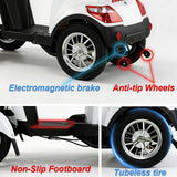 Jemeela B03 4-Wheel Electric Mobility Scooter, 500W, 150kg Max Load