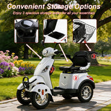 Jemeela B03 4-Wheel Electric Mobility Scooter, 500W, 150kg Max Load