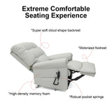 COMFORT CARE Cloud Lift Recliner with Dual-Motor, Max Load 155 kg