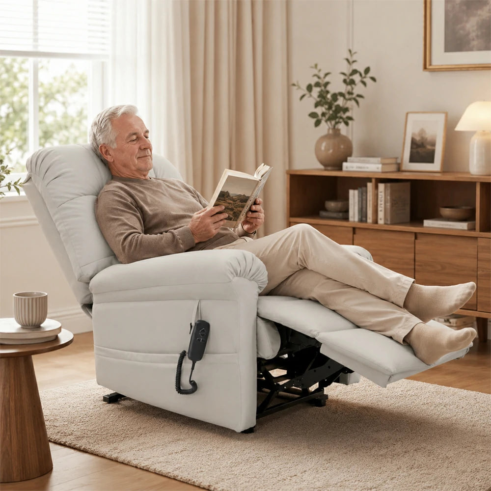 COMFORT CARE Cloud Lift Recliner with Dual-Motor, Max Load 155 kg