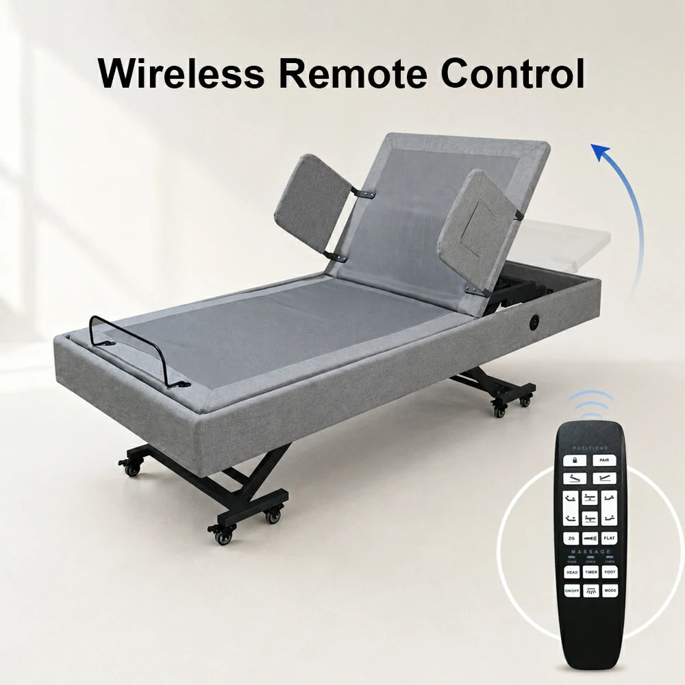 COMFORT CARE Dreame Lo-Lo Electric Adjustable Bed for Senior