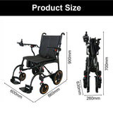 PINNACLE Featherlite Gen 3 Electric Wheelchair, Carbon Fiber