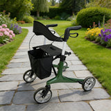 PINNACLE Ultraflex Carbon Fiber Rollator, Max Load 150 kg