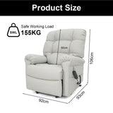 COMFORT CARE Cloud Lift Recliner with Dual-Motor, Max Load 155 kg