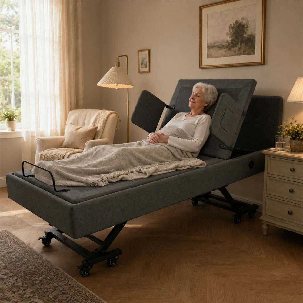 COMFORT CARE Dreame Lo-Lo Electric Adjustable Bed for Senior