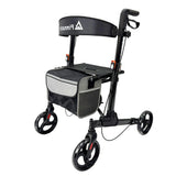 PINNACLE SteadyStep Double Fold Rollator, Aluminium