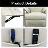 COMFORT CARE ZEN Dual Motor Massage Lift Recliner, Max Load 130 kg