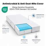 COMFORT CARE Daydream Air Mattress with Washable Cover, Antimicrobial