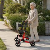 PINNACLE SteadyStep Double Fold Rollator, Aluminium