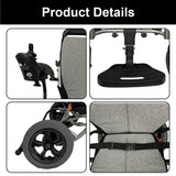 PINNACLE Glide Electric Wheelchair with Foldable Aluminium Frame