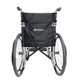 PINNACLE Swift Self-Propelled Wheelchair, Foldable Steel Frame, 110 kg