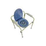 COMFORT CARE DELUXE Folding Commode with Adjustable Height