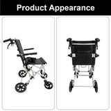 PINNACLE AERO Foldable Wheelchair, Ultra-Light, Aluminium Alloy