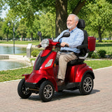 Jemeela B03N Electric Mobility Scooter with Crutch Hooks, 1000W, 25km/h