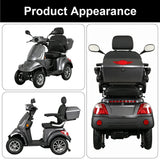 Jemeela SN4LN Electric Mobility Scooter, 1000W, 25km/h