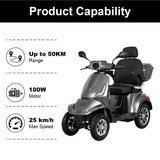 Jemeela SN4LN Electric Mobility Scooter, 1000W, 25km/h