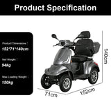 Jemeela SN4LN Electric Mobility Scooter, 1000W, 25km/h