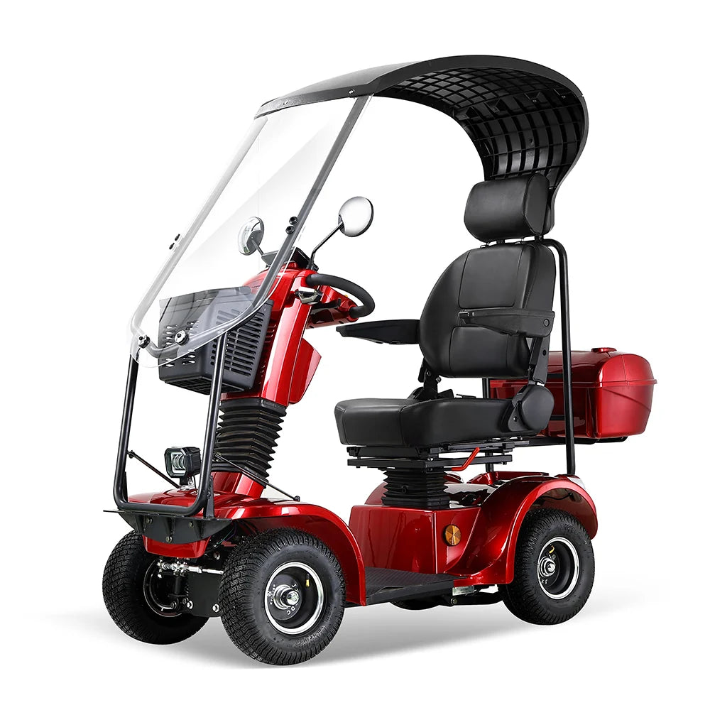 Jemeela Deluxe Mobility Scooter for Senior, 500W 48V Comfort Cruiser