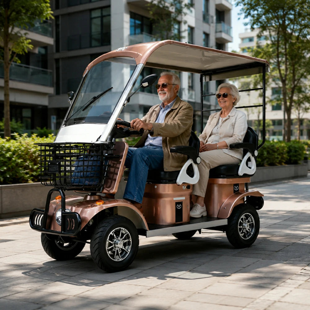 Jemeela E60 Electric Mobility Scooter with Long-Range, 650W 60V 20Ah