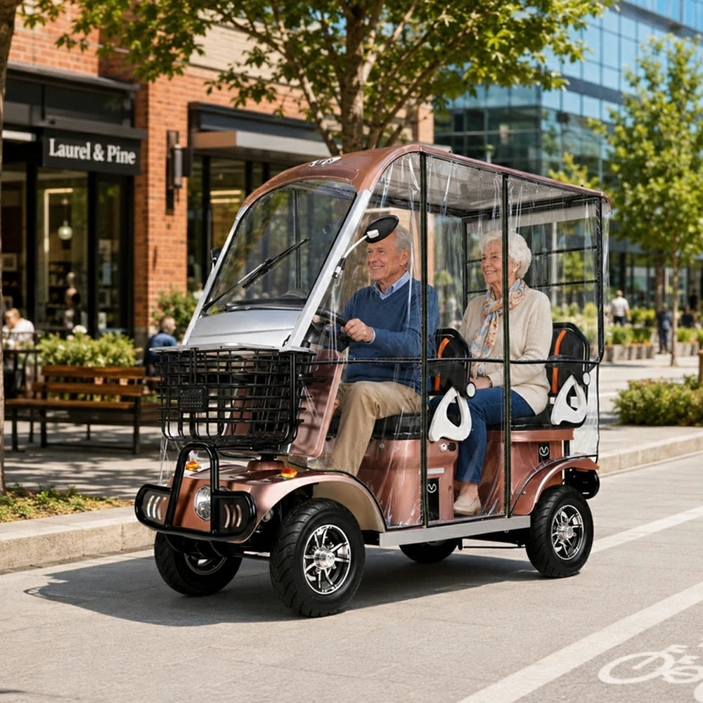 Jemeela E60 Electric Mobility Scooter with Long-Range, 650W 60V 20Ah