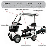 Jemeela E30 Electric Mobility Scooter, 650W 60V 20Ah