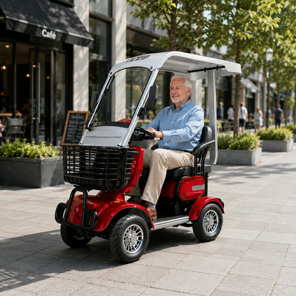 Jemeela E30 Electric Mobility Scooter, 650W 60V 20Ah