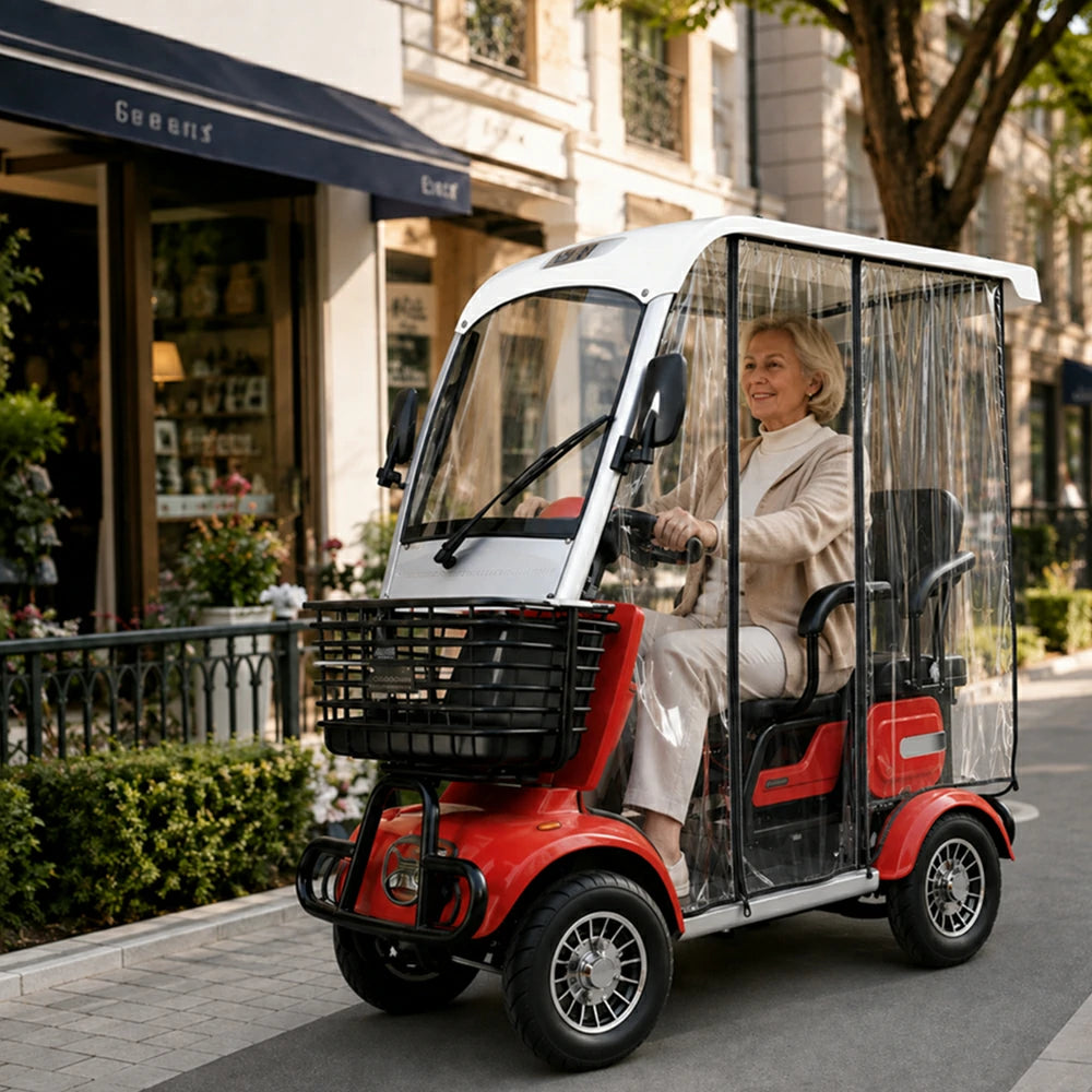 Jemeela E30 Electric Mobility Scooter, 650W 60V 20Ah