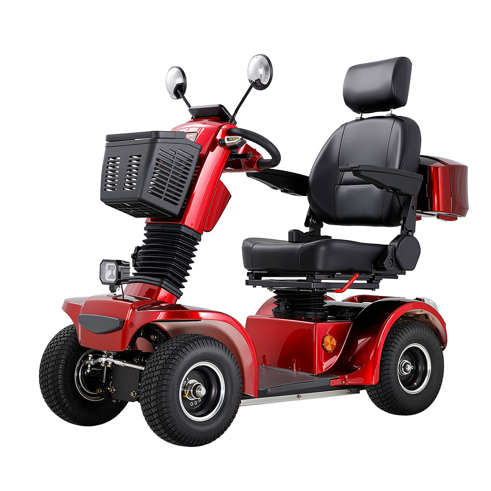 Jemeela Deluxe Mobility Scooter for Senior, 500W 48V Comfort Cruiser