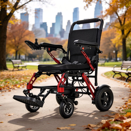 Eeeza Foldable Magnesium Alloy Electric Wheelchair With Brushless Motor