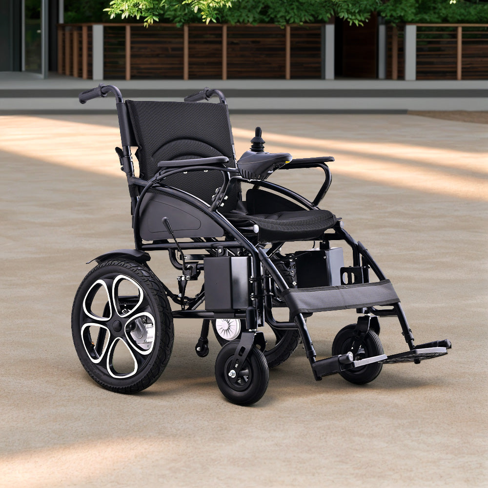 Jemeela 9000 Foldable Electric Wheelchair, Aluminum Alloy, 1-6km/h