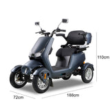 Eeeza SN4L Adjustable Electric Mobility Scooter, 800W 60V 20Ah