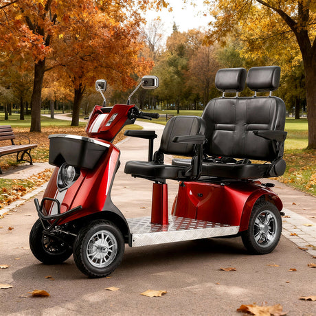 Eeeza JXY6D Adjustable Electric Mobility Scooter, 1000W 60V 20Ah