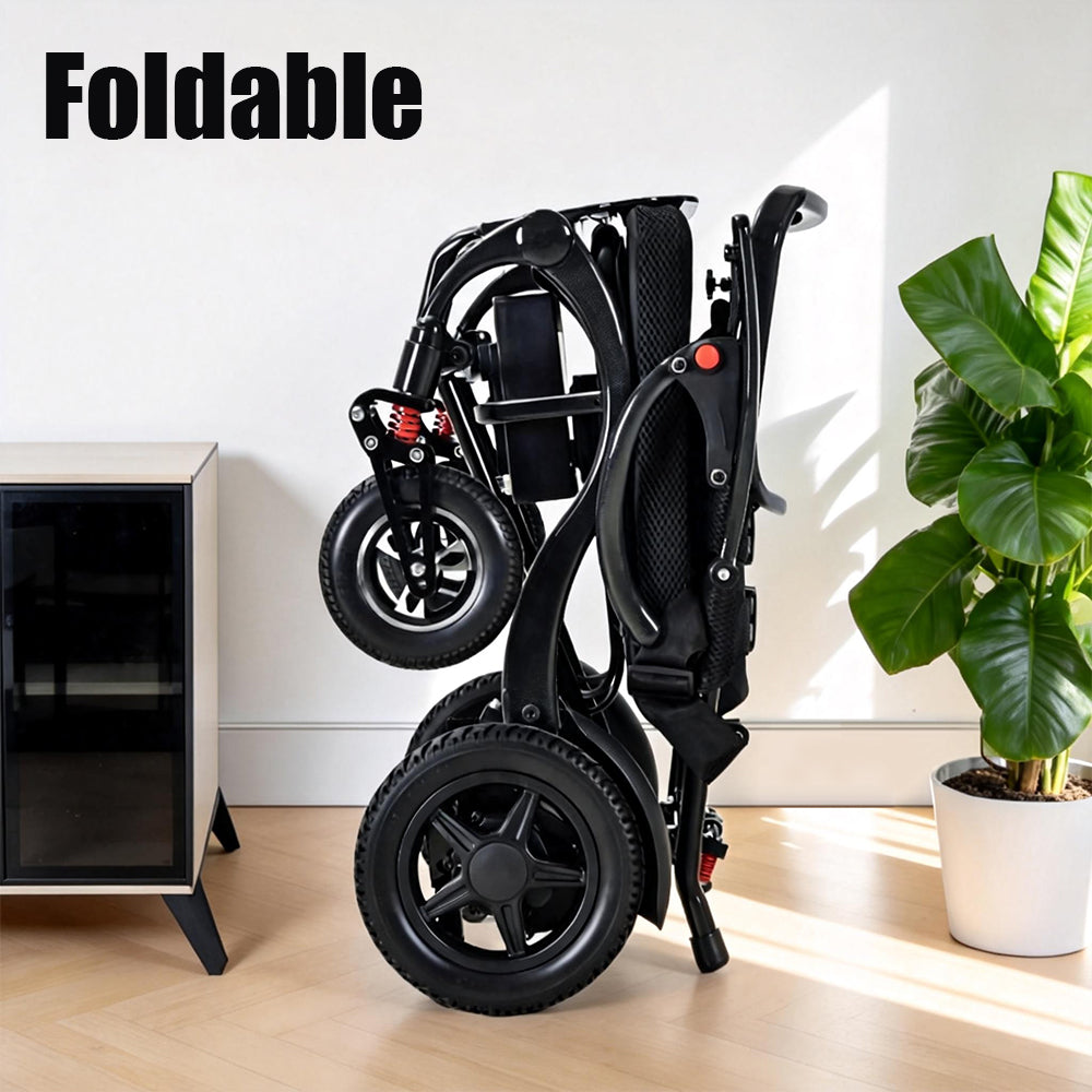 Eeeza Foldable Carbon Fiber Electric Wheelchair With Brushless Motor