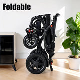 Eeeza Foldable Carbon Fiber Electric Wheelchair With Brushless Motor