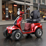 Eeeza AFDD Adjustable Electric Mobility Scooter, 1000W 60V 20Ah