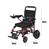 Eeeza Foldable Magnesium Alloy Electric Wheelchair With Brushless Motor