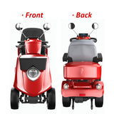 Eeeza BSH2D Adjustable Electric Mobility Scooter, 500W 48V 20Ah
