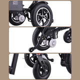 Eeeza BW01 Foldable and Portable Electric Wheelchair, 1-6km/h, 24V10A